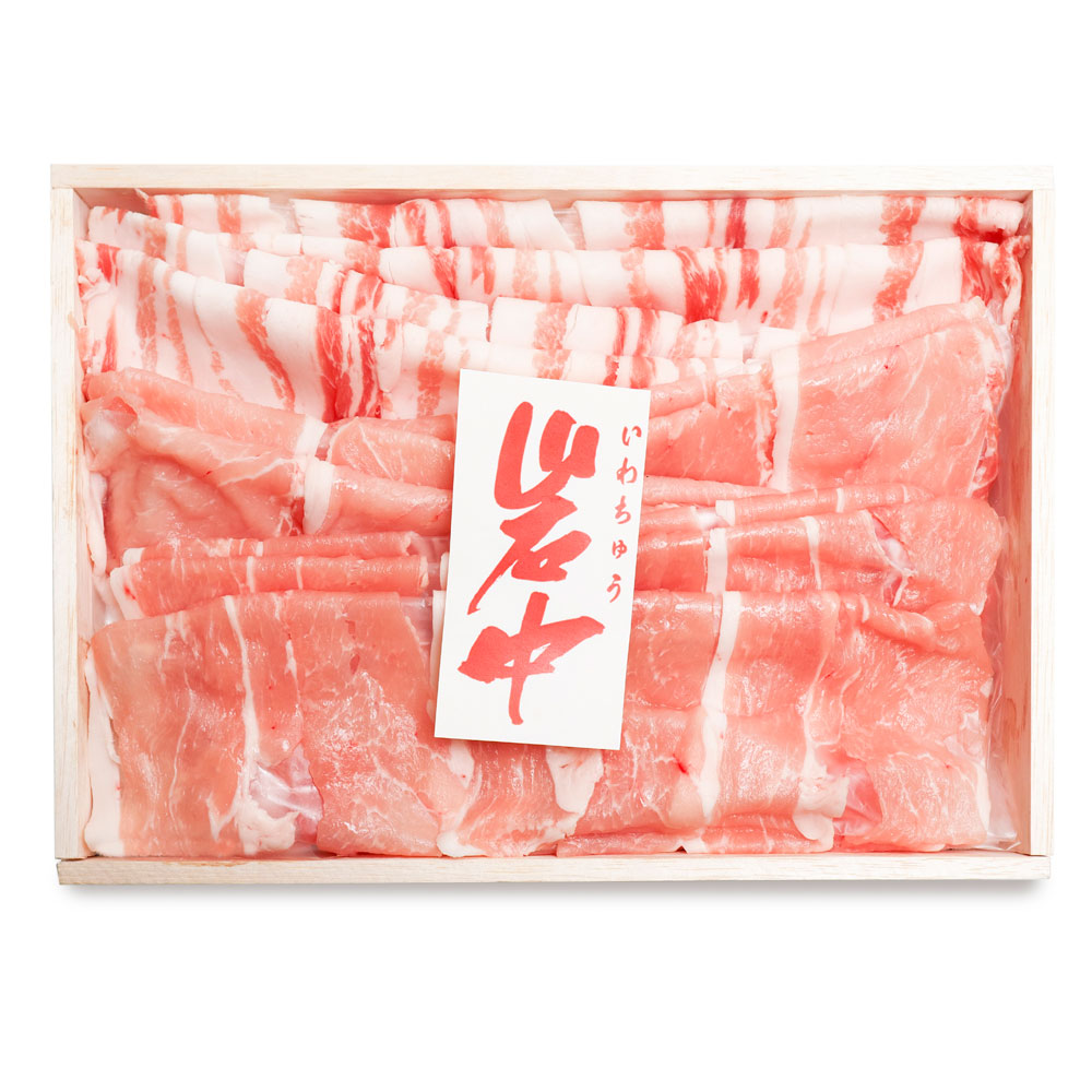 岩中豚しゃぶしゃぶ用780g(ロース、モモ、バラ)
